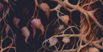 Halloween Vines 8 cross stitch pattern by DutchLadyMysticArt