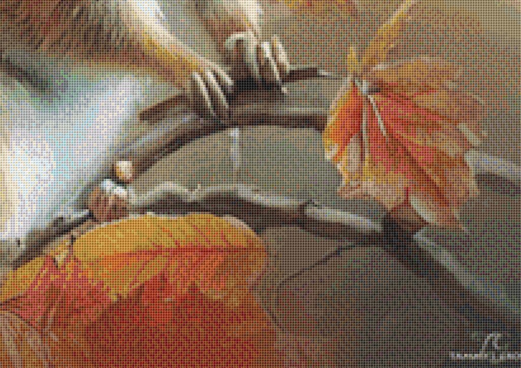 Chip cross stitch pattern by Tammy L. Gross