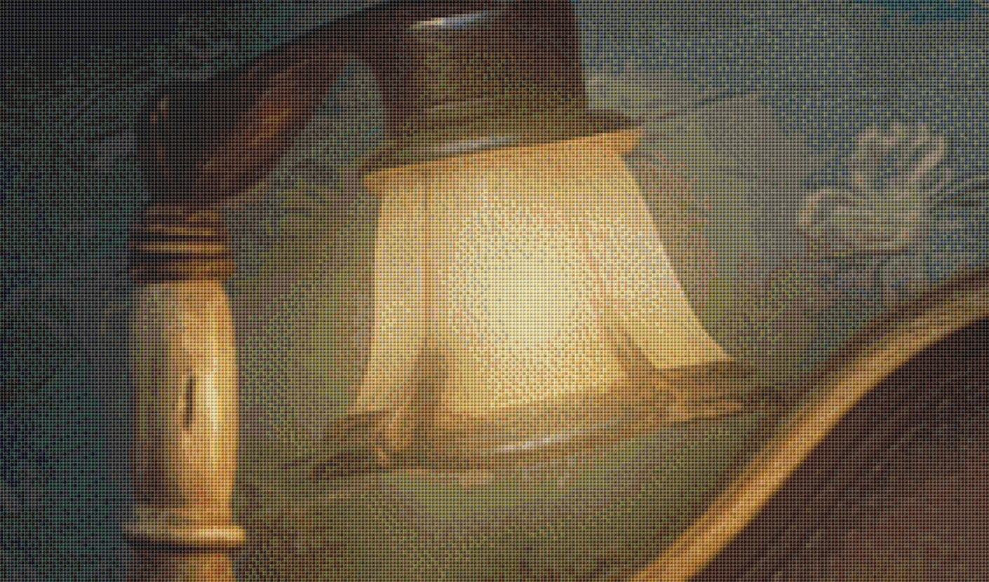 Chip Bed (Max Size) cross stitch pattern by Tammy L. Gross