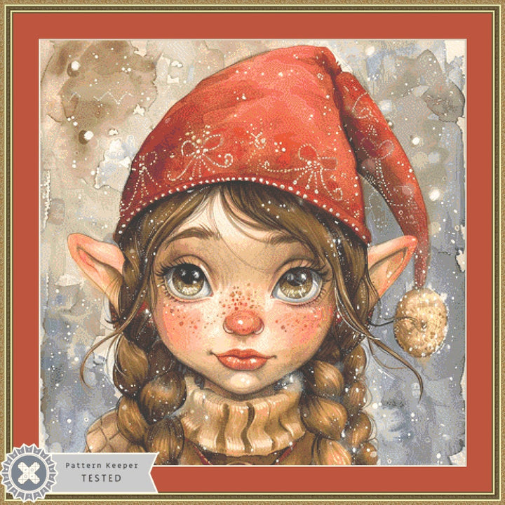 Cute Gnome cross stitch pattern by PassyArt