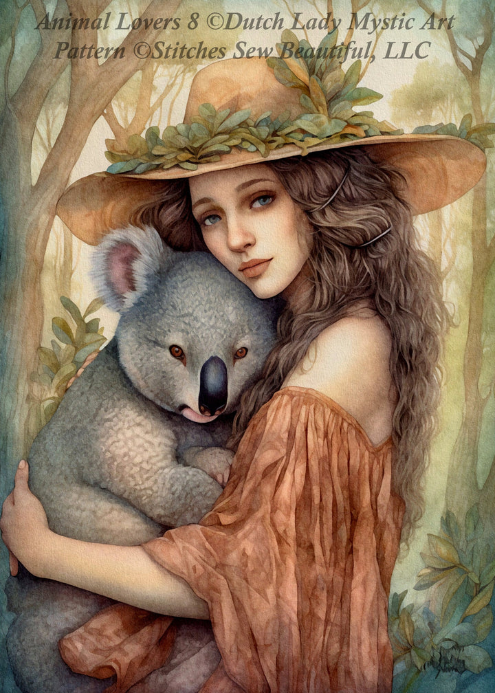 Animal Lovers 8 cross stitch pattern by DutchLadyMysticArt