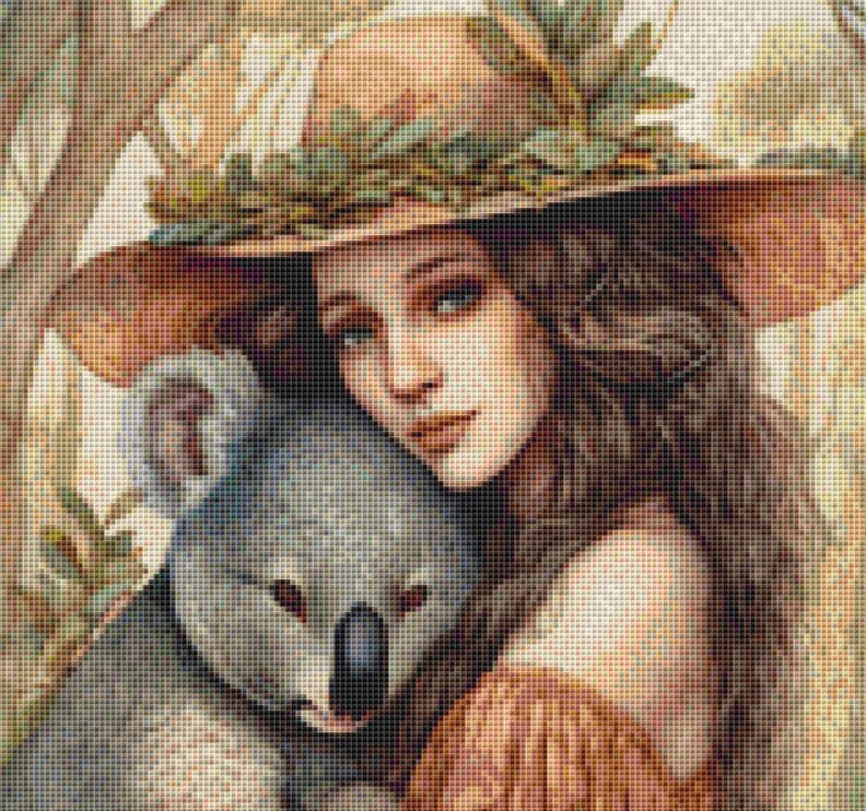 Animal Lovers 8 (Small) cross stitch pattern by DutchLadyMysticArt