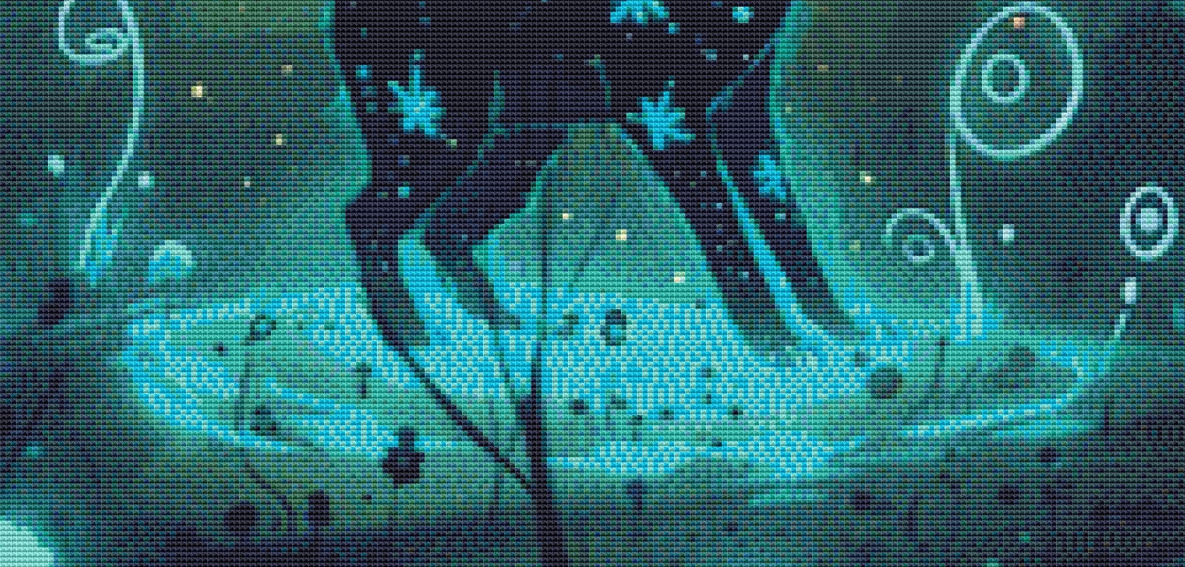 Little Forest Spirit cross stitch pattern by Serr.Kai A Quill & Ink