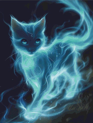 Wisp of the Wilds cross stitch pattern by Serr.Kai A Quill & Ink