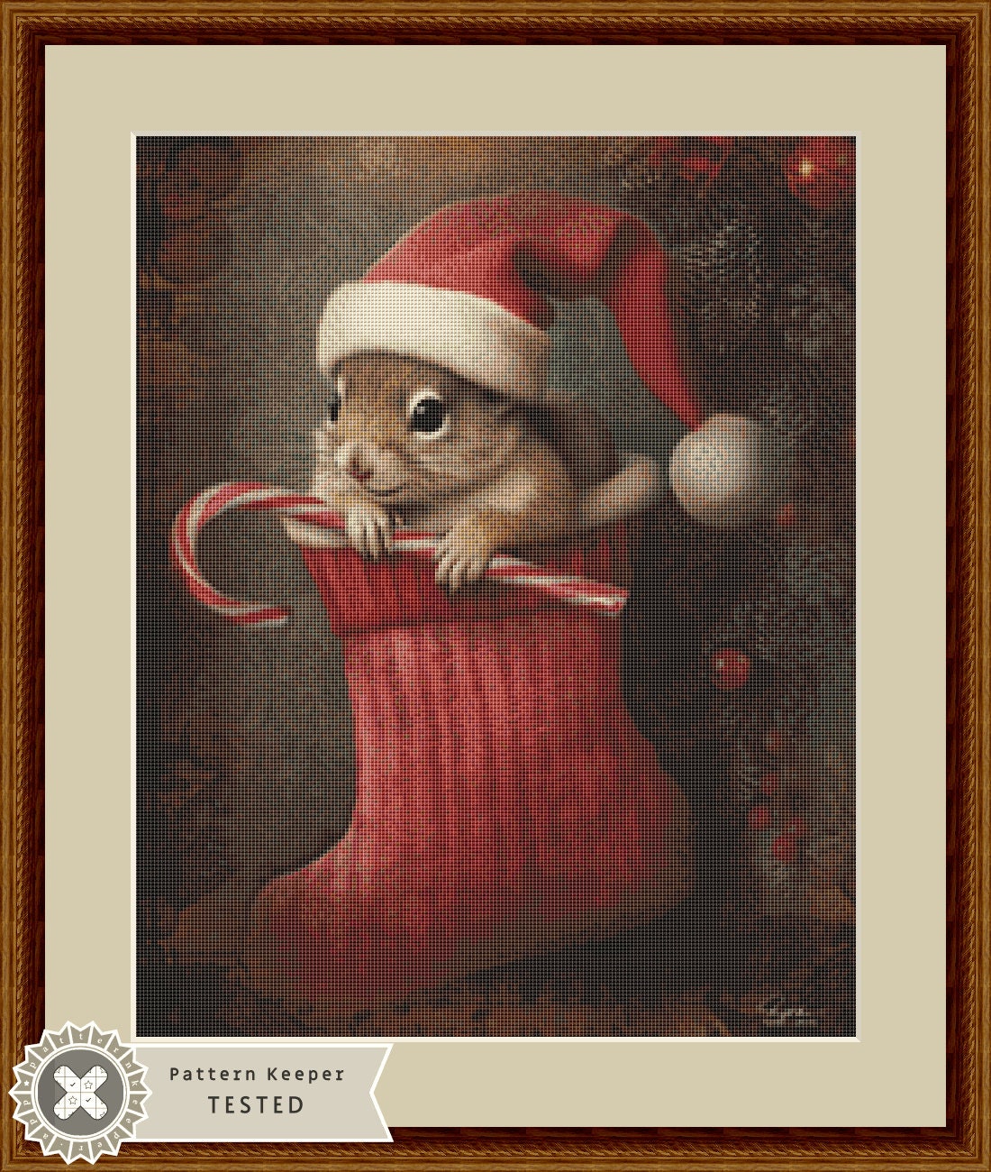 Christmas Stocking (Small) cross stitch pattern by Tammy L. Gross