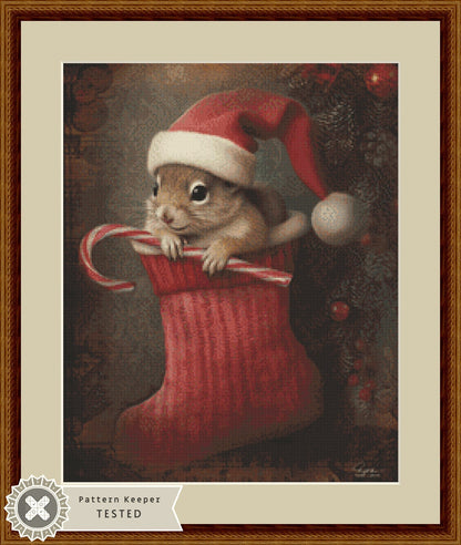 Christmas Stocking (Small) cross stitch pattern by Tammy L. Gross