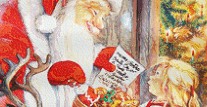 Treats for Santa and His Reindeer cross stitch pattern by Lisi Martin/AB Pictura, Karlstad, Sweden