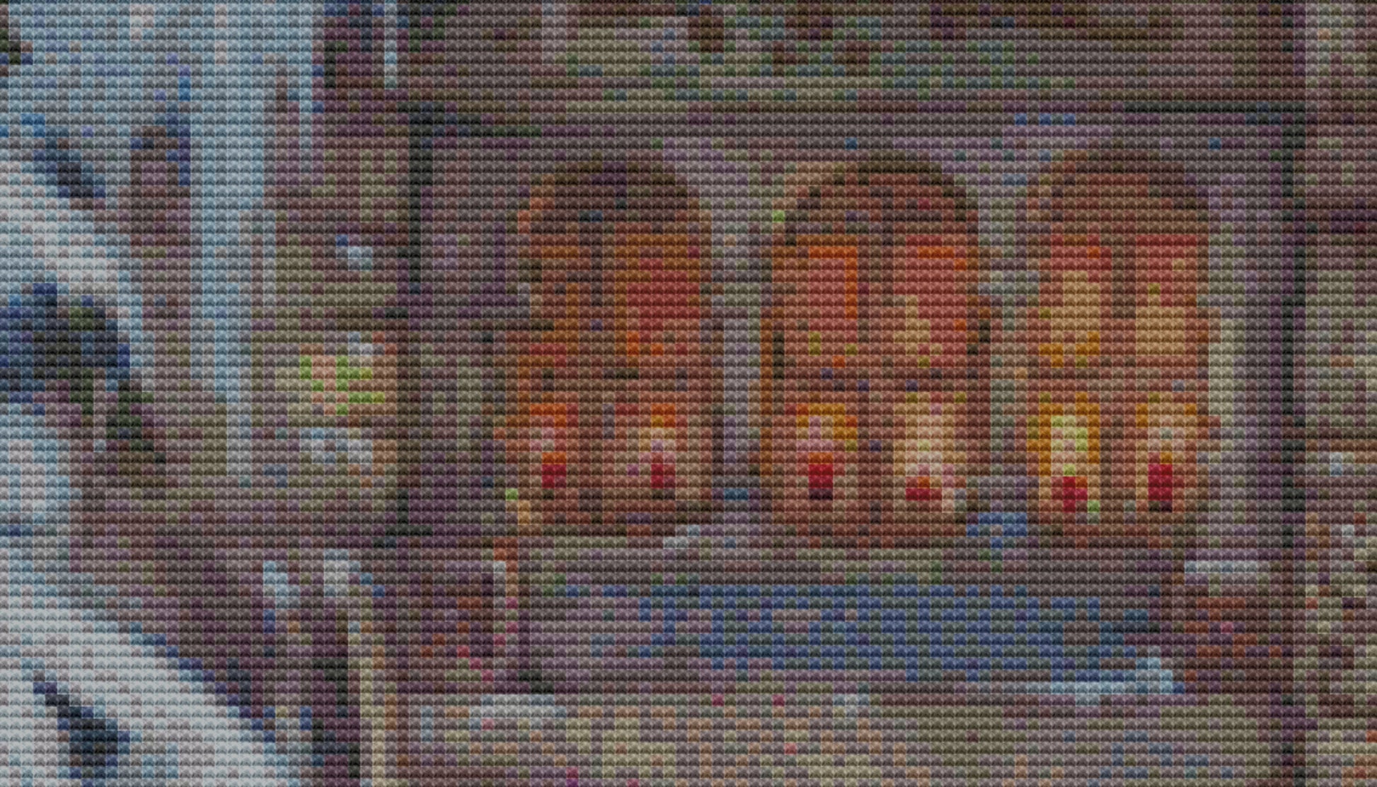 A Treat From Santa cross stitch pattern by Lisi Martin/AB Pictura, Karlstad, Sweden