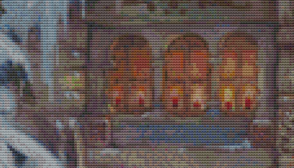 A Treat From Santa cross stitch pattern by Lisi Martin/AB Pictura, Karlstad, Sweden