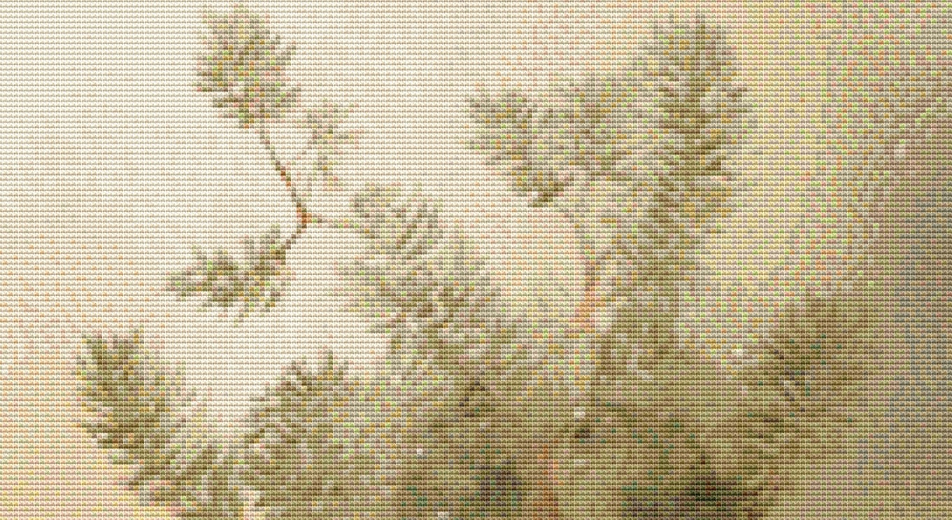 Fox cross stitch pattern by Tammy L. Gross