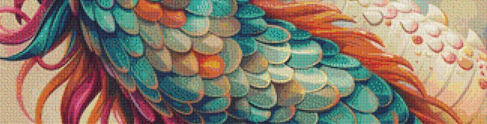 Dragon cross stitch pattern by PassyArt