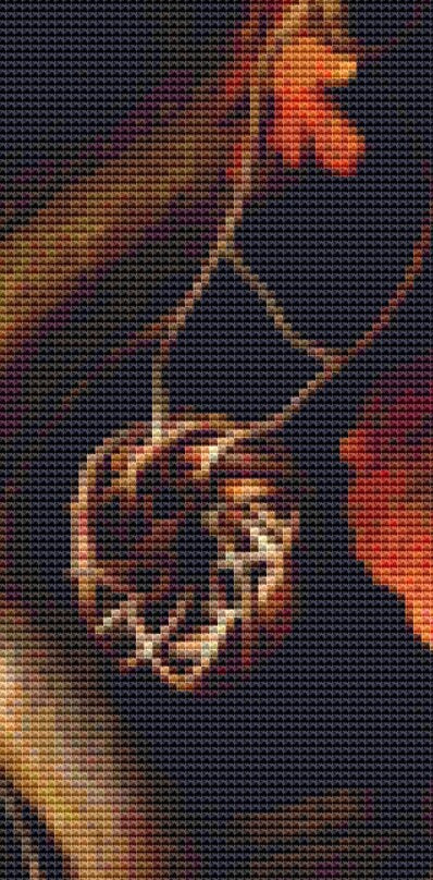 The Witches Tree cross stitch pattern by World of Love Hearts/Adrian G. Eyre