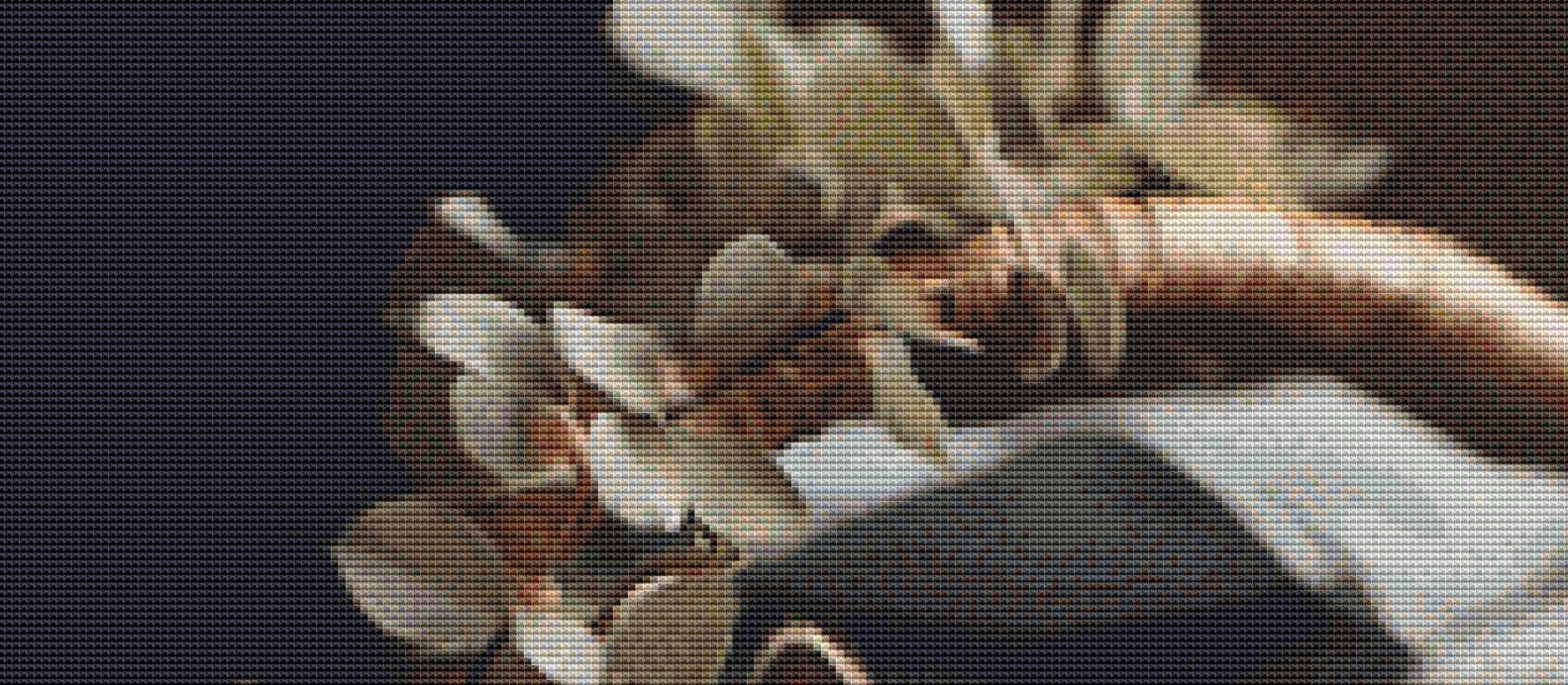 Baby Basket cross stitch pattern by Tammy L. Gross