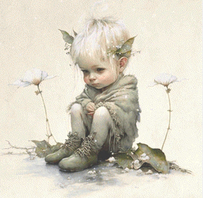 Boy Fae cross stitch pattern by Tammy L. Gross