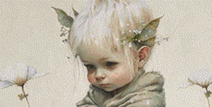 Boy Fae cross stitch pattern by Tammy L. Gross