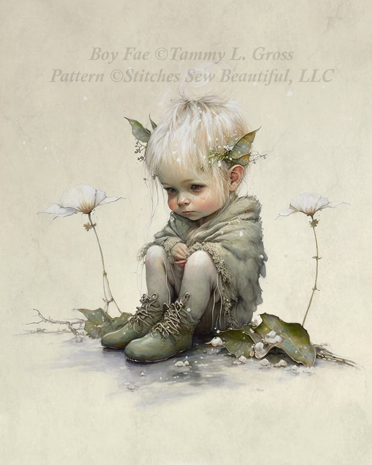 Boy Fae cross stitch pattern by Tammy L. Gross