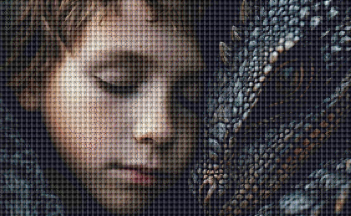 Rest Well cross stitch pattern by Serr.Kai A Quill & Ink