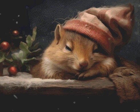 Silent cross stitch pattern by Tammy L. Gross