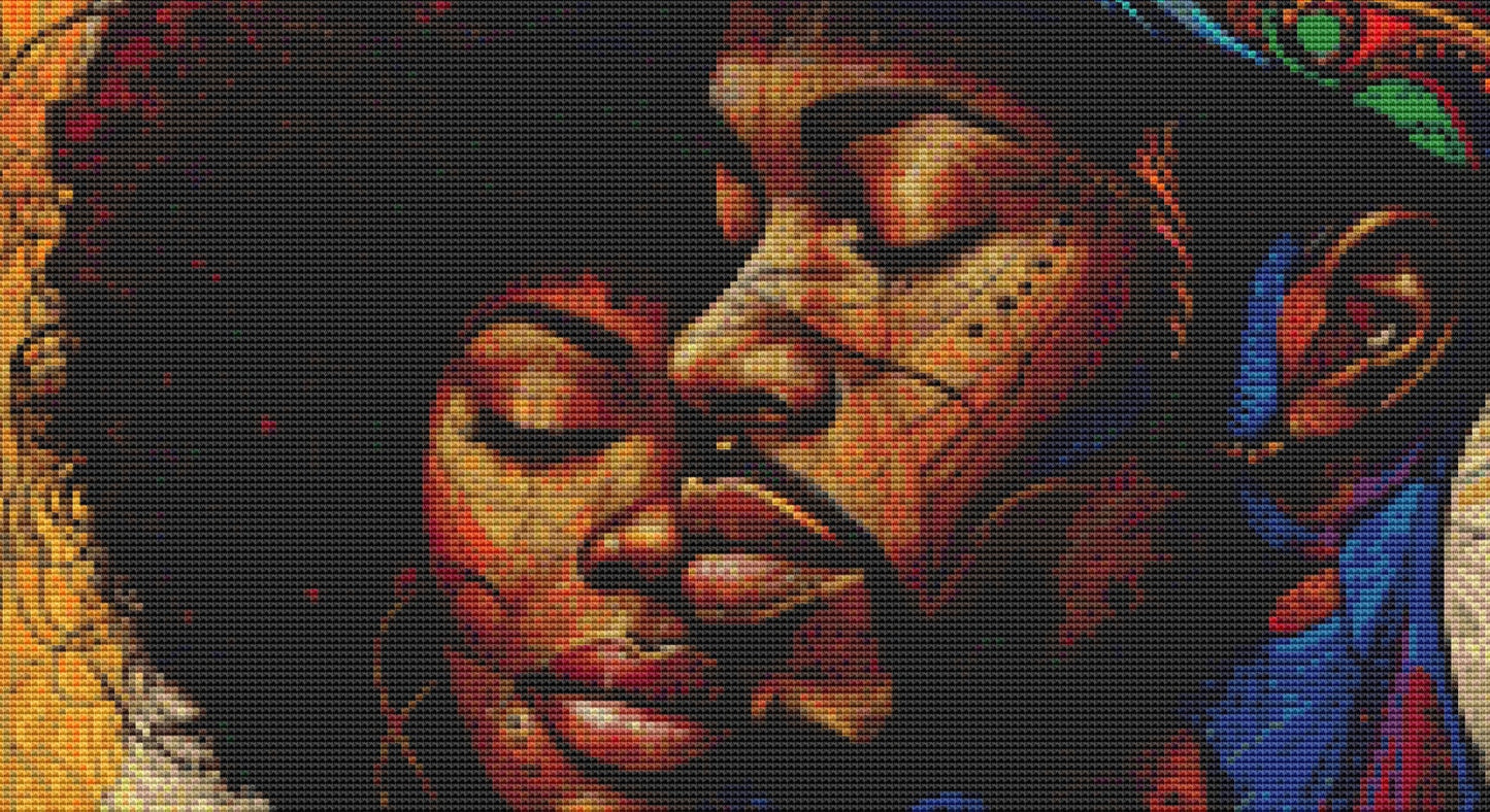 Good Vibes (Small) cross stitch pattern by The Art Revivalist