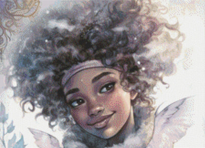 Winter Fairy 3 cross stitch pattern by LianaScarp