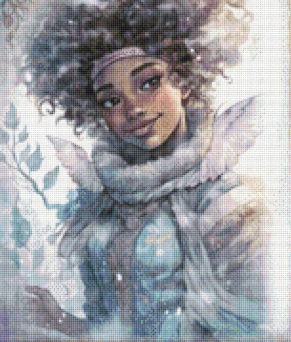 Winter Fairy 3 (Small) cross stitch pattern by LianaScrap