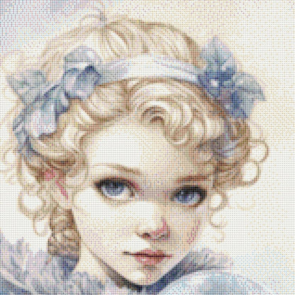 Winter Fairy 6 cross stitch pattern by LianaScrap