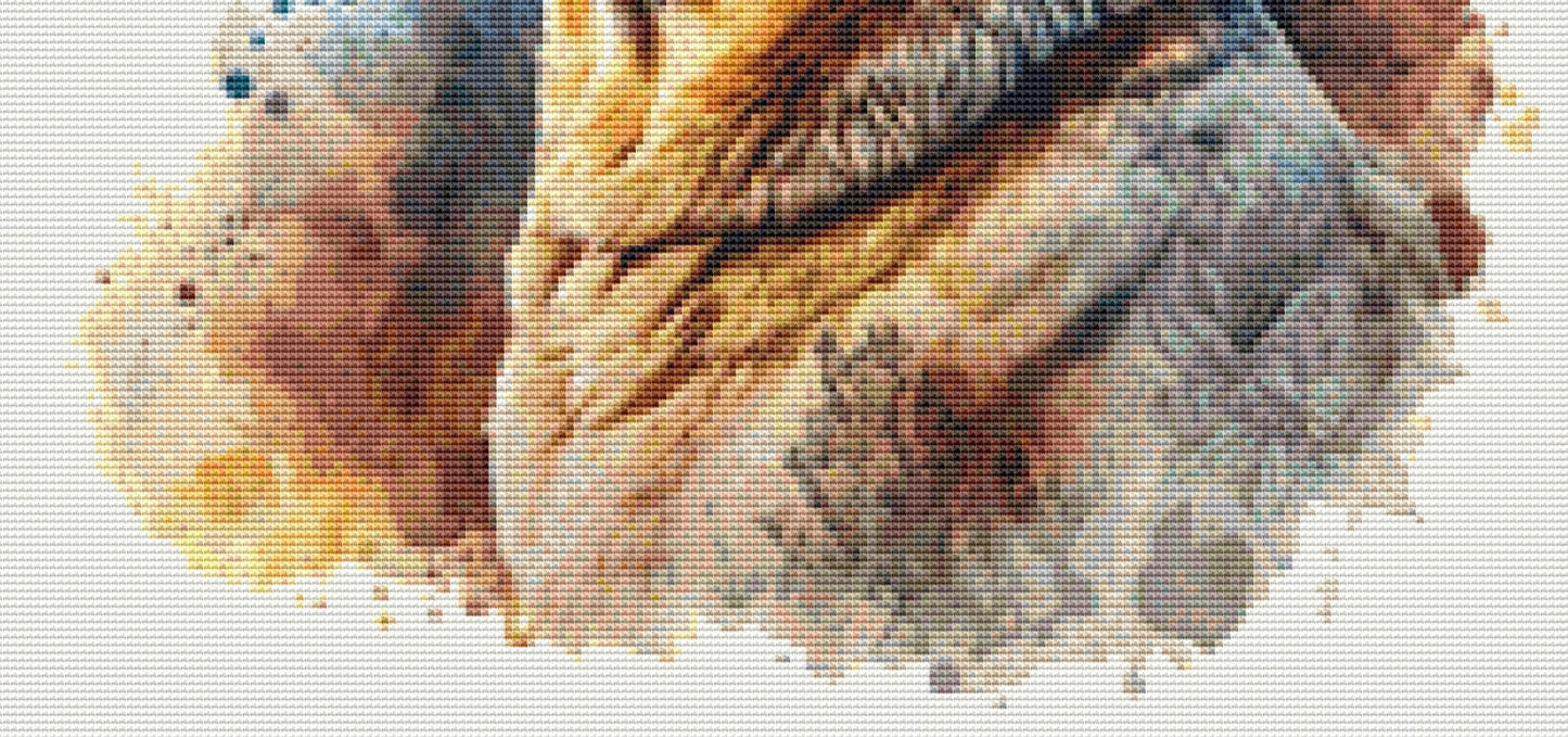 German Shepherd (Small) cross stitch pattern by Tabone Designs