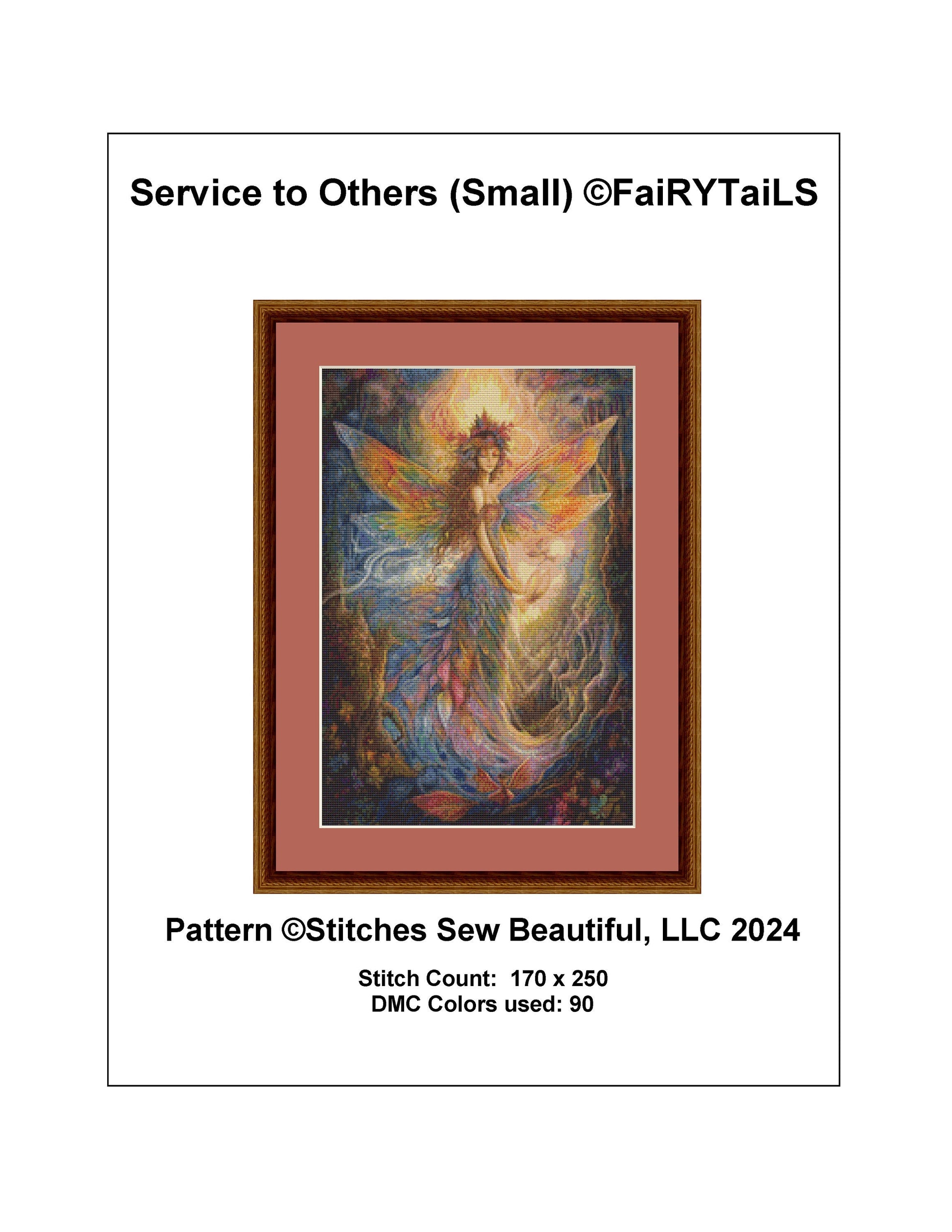 Service to Others (Small) cross stitch pattern by FaiRYTaiLS