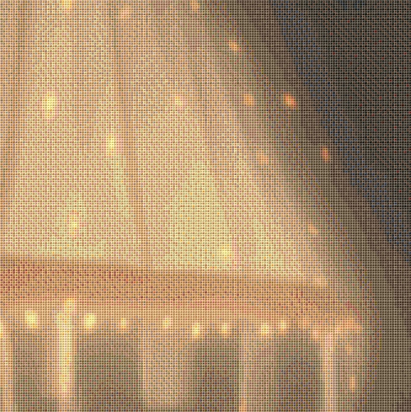 Comfy Bear with Coffe and Book (Max Size) cross stitch pattern by Serr.Kai A Quill & Ink