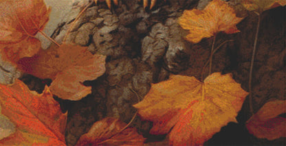 Autumn Tree (Max Size/Color) cross stitch pattern by Tammy L. Gross