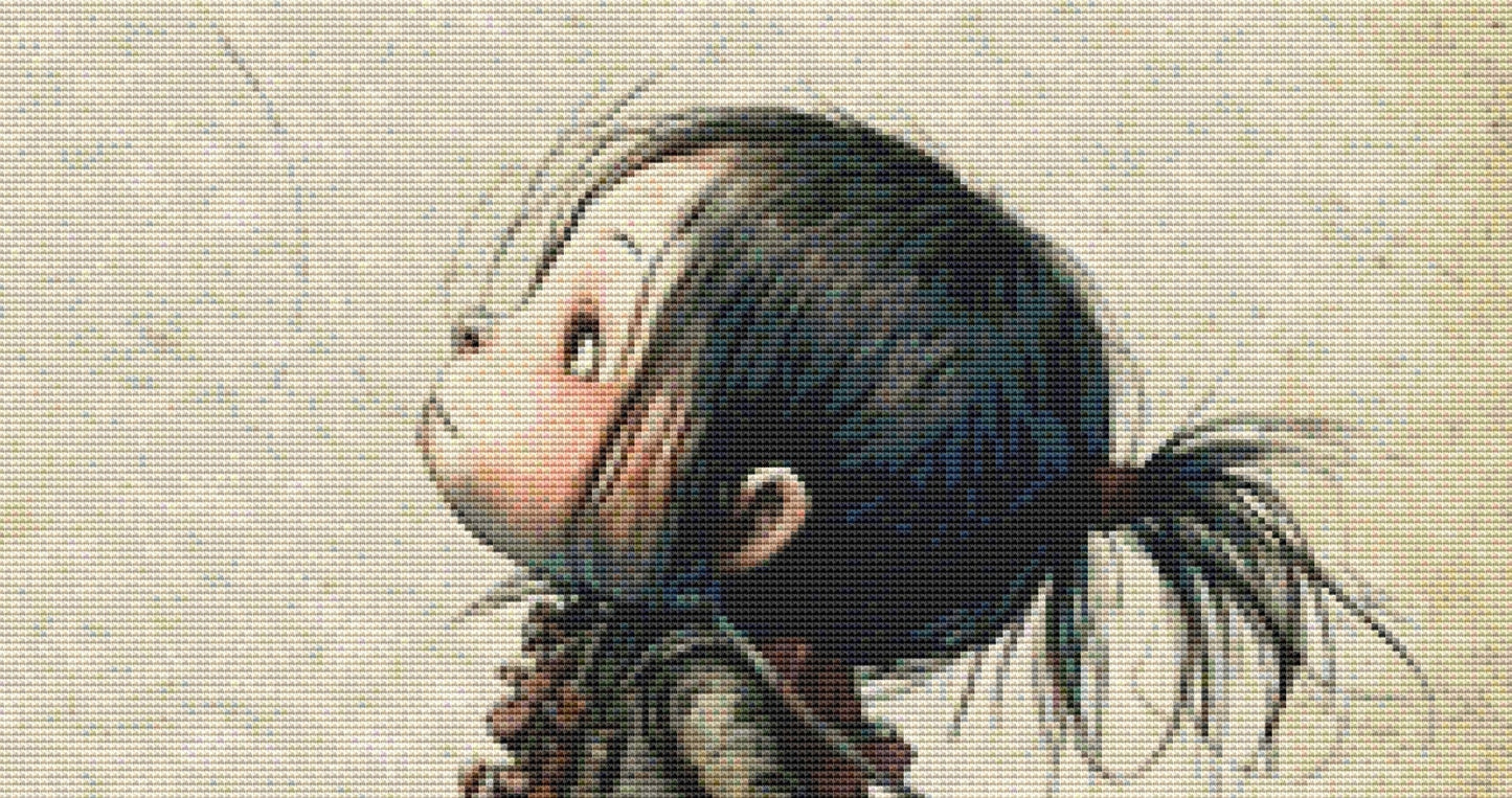Letting Go cross stitch pattern by Tammy L. Gross