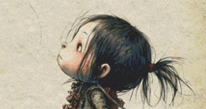 Letting Go cross stitch pattern by Tammy L. Gross