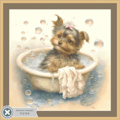 Maddie cross stitch pattern by Tammy L. Gross