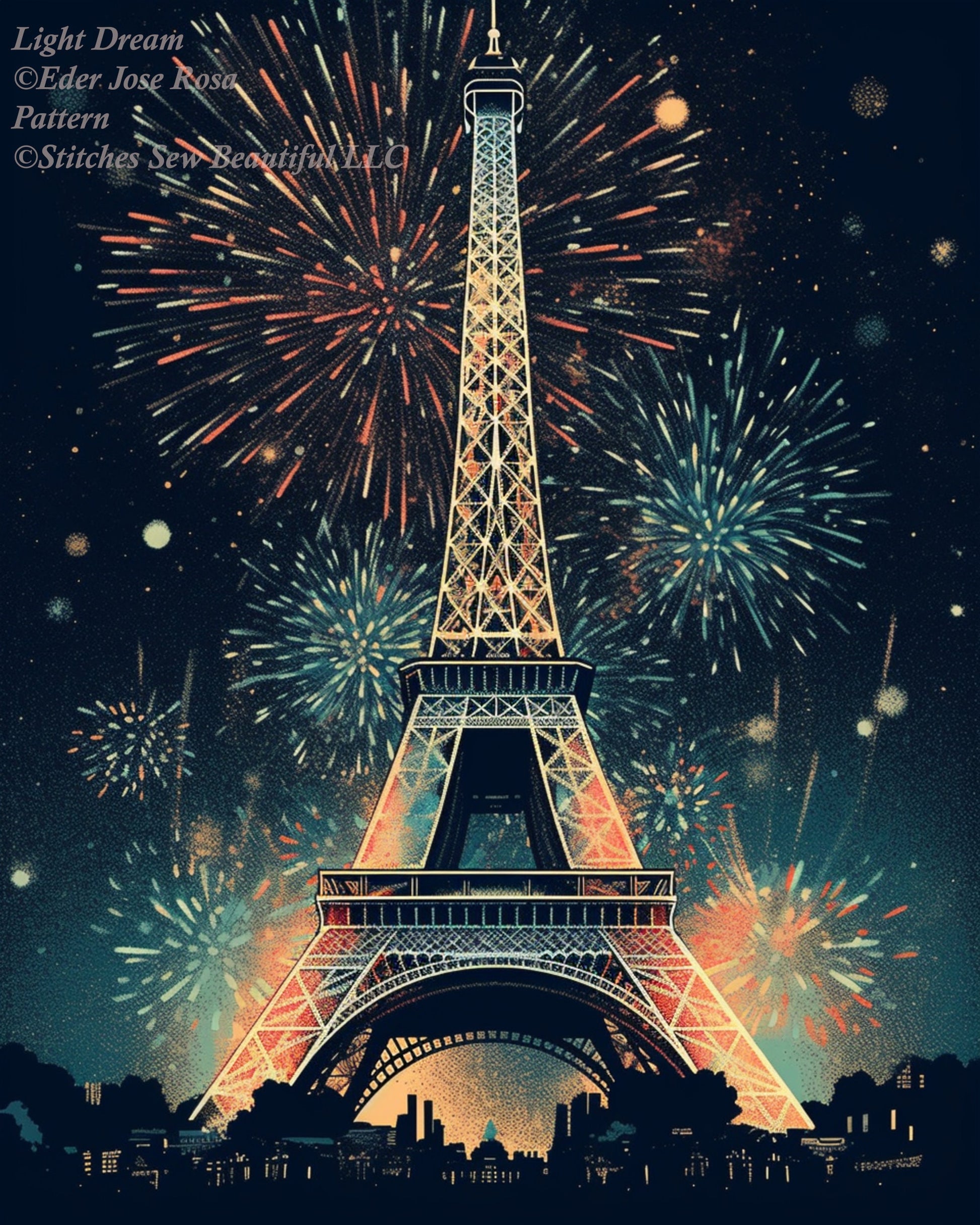 Light Dream cross stitch pattern by Eder Jose Rosa