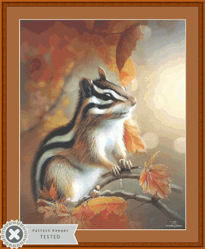 Chip cross stitch pattern by Tammy L. Gross
