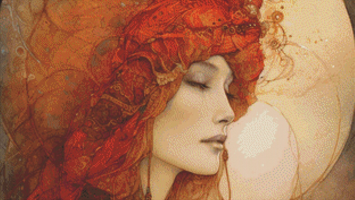 Goddess cross stitch pattern by Tammy L. Gross