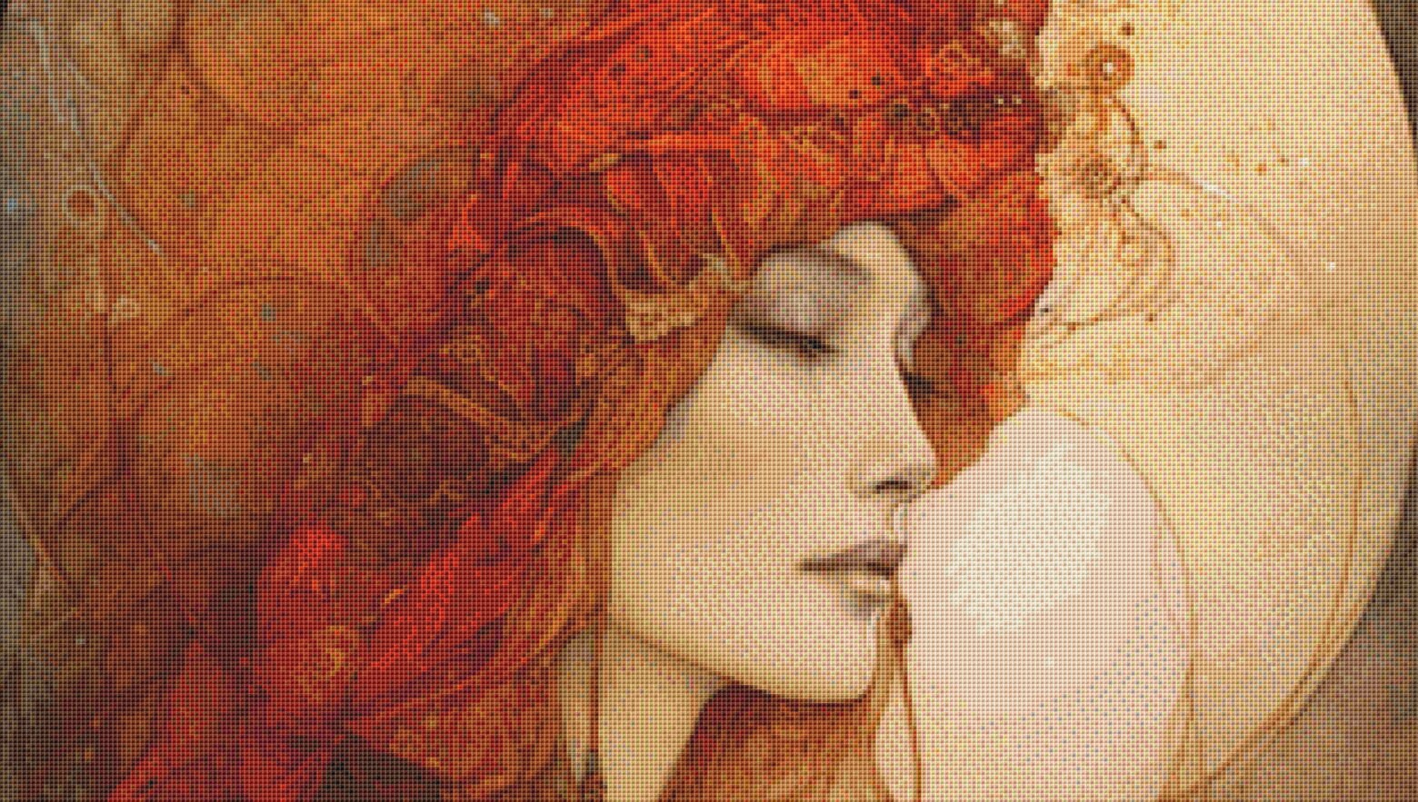 Goddess cross stitch pattern by Tammy L. Gross