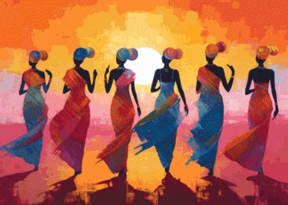 African Women in Color (Max Color) cross stitch pattern by Eder Jose Rosa