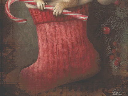 Christmas Stocking (Max Size/Color) cross stitch pattern by Tammy L. Gross