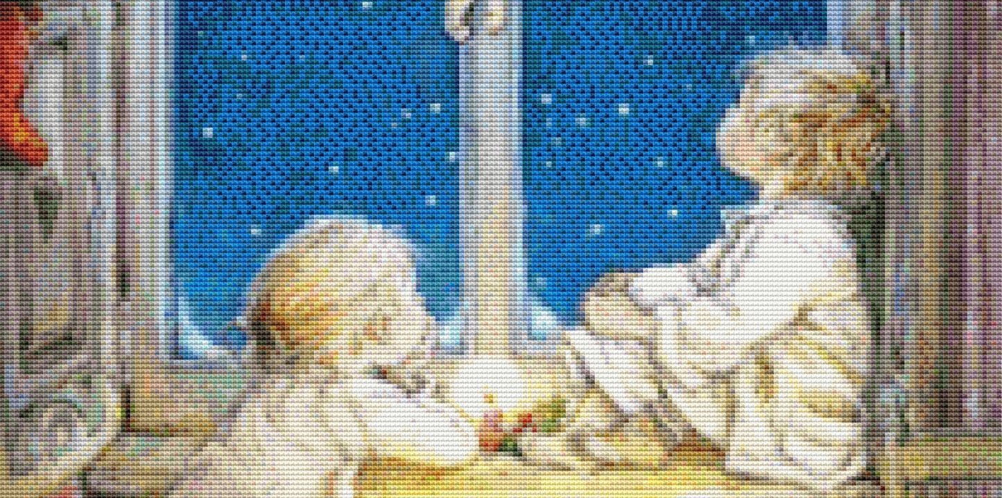 Wish Upon a Star cross stitch pattern by Lisi Martin/AB Pictura, Karlstad, Sweden