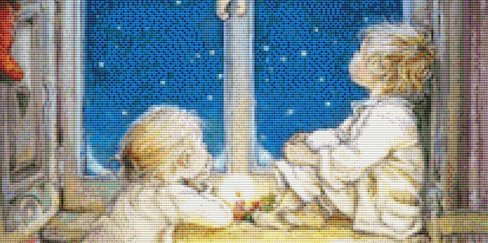 Wish Upon a Star cross stitch pattern by Lisi Martin/AB Pictura, Karlstad, Sweden