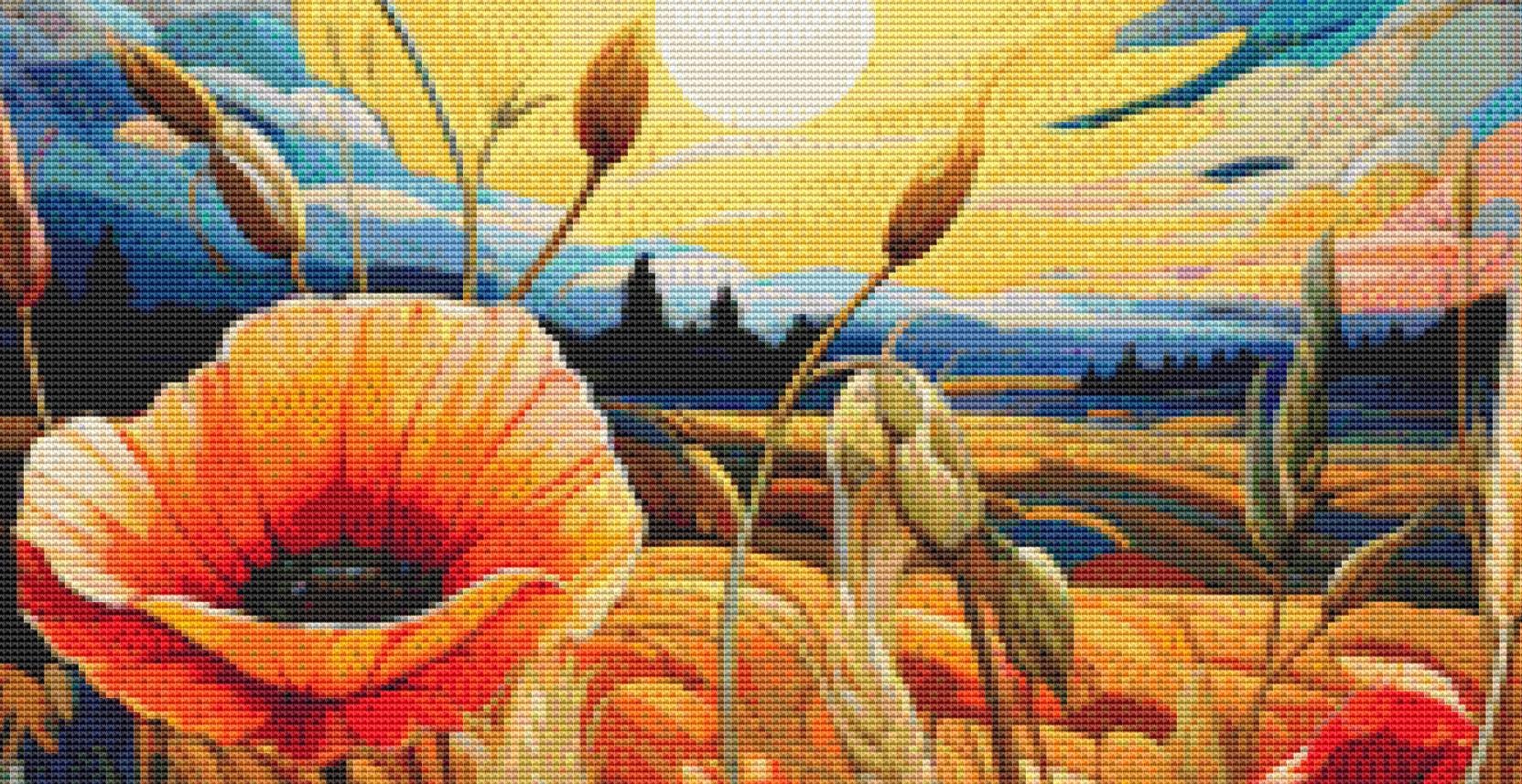 Dawned (Max Color) cross stitch pattern by Eder Jose Rosa