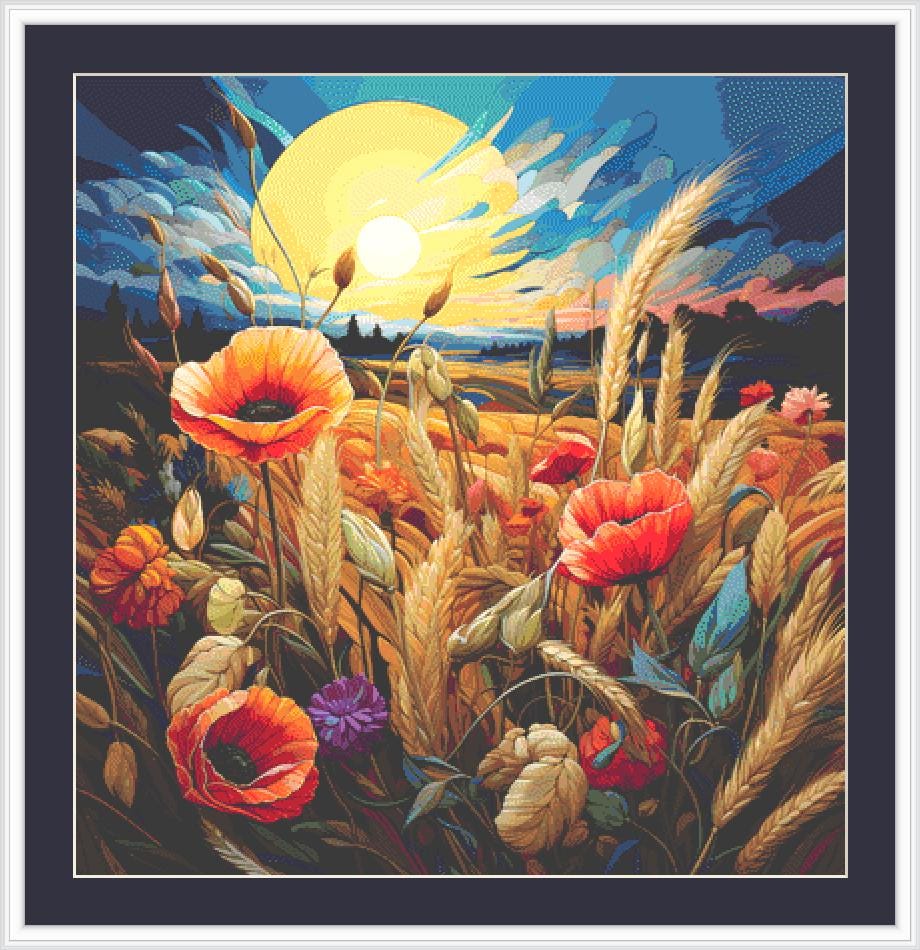 Dawned cross stitch pattern by Eder Jose Rosa