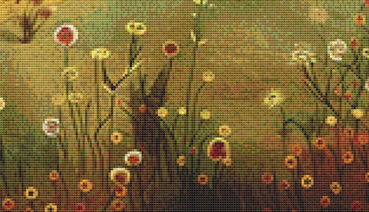 Fizzy House cross stitch pattern by Tammy L. Gross