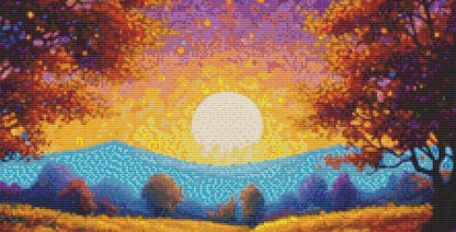 New Horizon in Color cross stitch pattern by Eder Jose Rosa