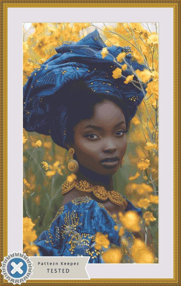 Between Flowers cross stitch pattern by Eder Jose Rosa