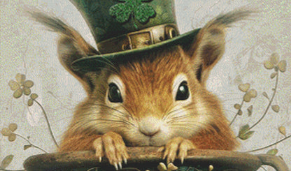 Kiss Me I'm Irish cross stitch pattern by Tammy L. Gross