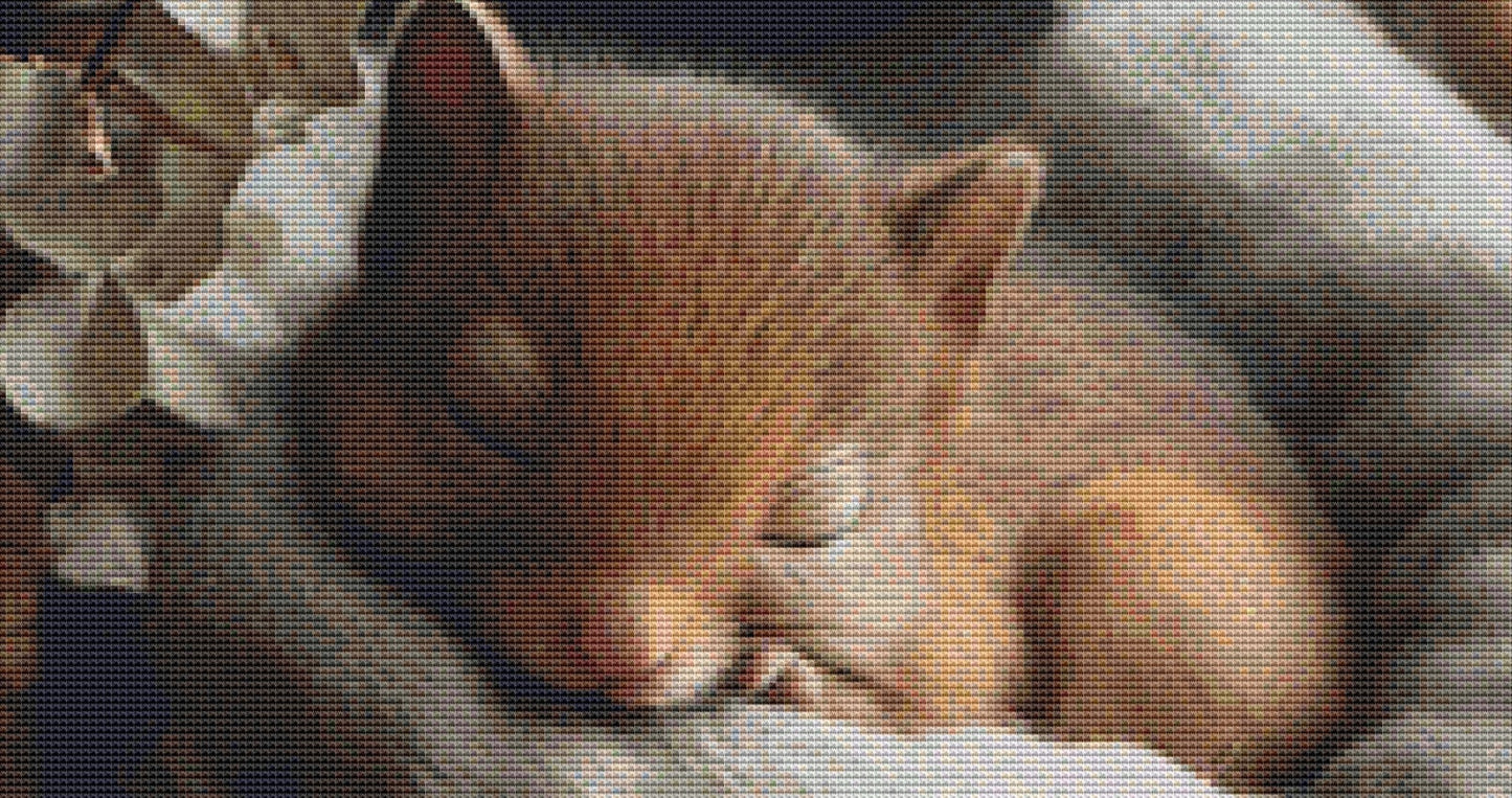 Baby Basket cross stitch pattern by Tammy L. Gross