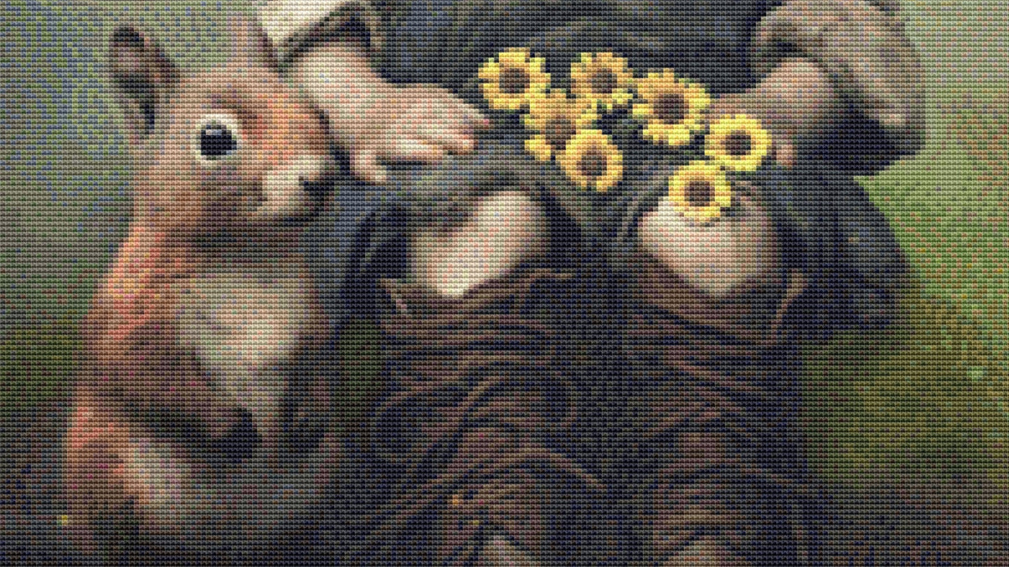 Fairy Curls cross stitch pattern by Tammy L. Gross