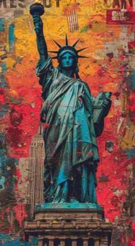 Freedom (Max Color) counted cross stitch pattern by Eder Jose Rosa